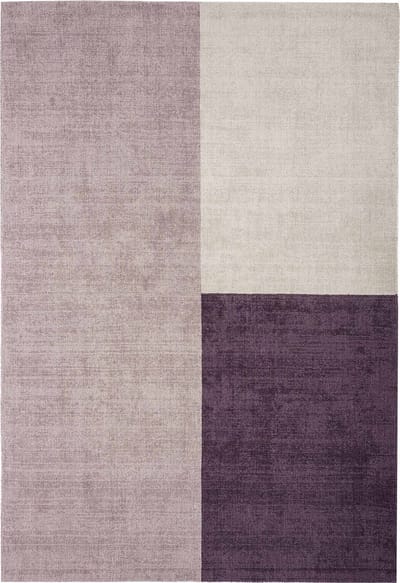 Easy Living - Blox-Rug-Heather Vloerkleed - 160x230  - Rechthoek - Laagpolig Tapijt - Modern - Grijs, Paars