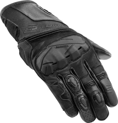 Bogotto Zello Geperforeerde Zwart Handschoenen - Handschoen