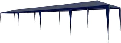 Partytent - Paviljoen Tuintent - Feesten Buiten - UV-bestendig Waterdicht - 3 x 12 m - Blauw
