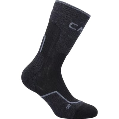 Cmp Trekking Wool Mid 3i49177 Sokken Zwart EU 36-38 Man