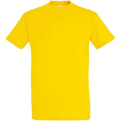 T-shirt Korte Mouw Sols IMPERIAL T-shirt, geel - 100% katoen