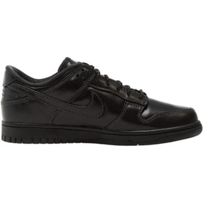 Lage Sneakers Nike Baskets dunk low retro premium cuir