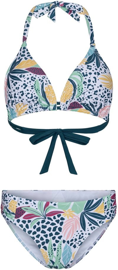 Rebelle Bikini Tropical Jungle - Wit/Multi - Triangel - Maat 36