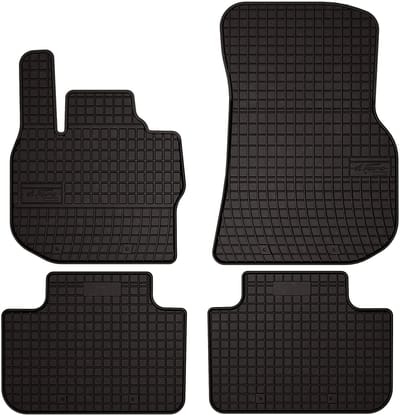 Wielganizator SolidPRO - Rubber Auto Matten - BMW X4 G02 SUV - Zwart - Op Maat Gemaakt