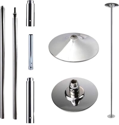 Paaldans paal - Dance pole - Strippaal - Danspaal - Paaldanspaal - 45 mm - Verstelbaar - Trainingspaal - Van 2,35 m tot 2,74 m