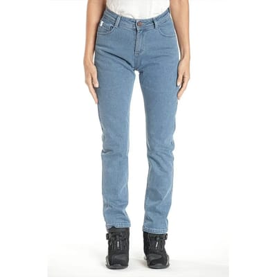 Ixon Dany Aged Blauw Dames Motor Jeans