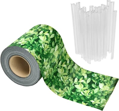 Garronda – Vlechtband – PVC – Privacyband – 19x35 - Bladgroen - GD-TAK-Strip