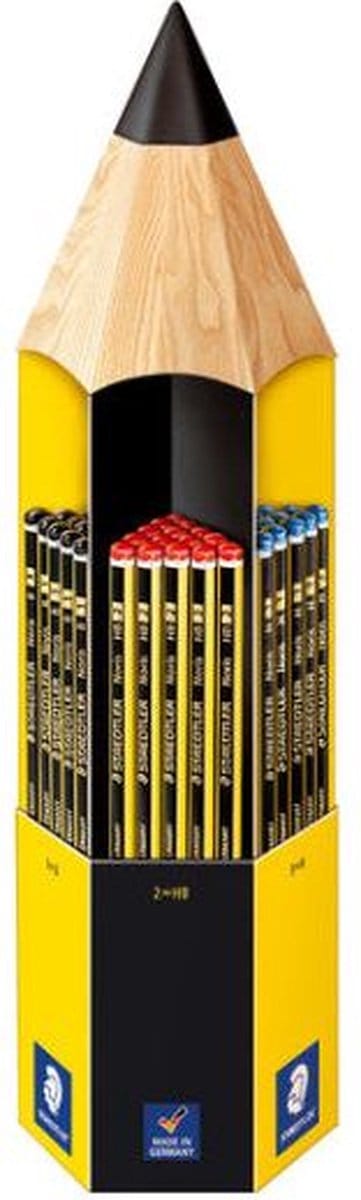 Potlood staedtler noris display 90 stuks assorti | 1170 stuks