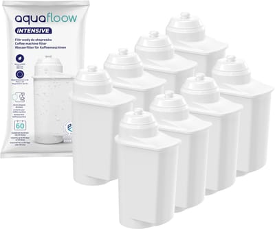 8x Aquafloow Waterfilters voor Bosch Siemens - voor Koffiemachines - waterfilters voor Bosch Siemens EQ.9 EQ.3 EQ.5 EQ.6 EQ.7 EQ.8 - waterfilter TZ70003 TCZ7003