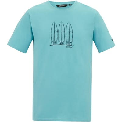 Regatta Heren Cline IX Surfboard T-Shirt (Noords Blauw)