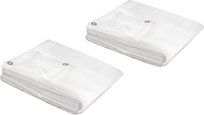 Afdekzeilen - Netzeil Bescherming - Weer Beschermen - Waterdicht UV-bestendig - 2x3 Meter - Transparant