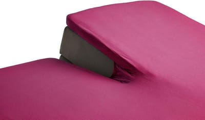 Beddinghouse Jersey Bamboo - Split-topper Hoeslaken - Tweepersoons - 140x200/220 cm - Roze