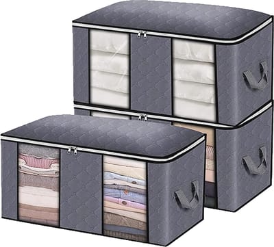 Brandhoutrek voor binnen en buiten - Houtopslag met metalen structuur, 150 x 60 x 25 cm
