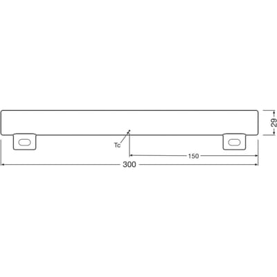 OSRAM HOMELIGHTING 4099854232831 LED-lamp Energielabel F (A - G) S14S Staaf 3 W = 27 W Warmwit (Ø x h) 29 mm x 29 mm 1 stuk(s)