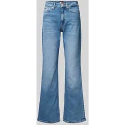 Regular Fit Bootcut Jeans van katoenmix model 'CLEO'