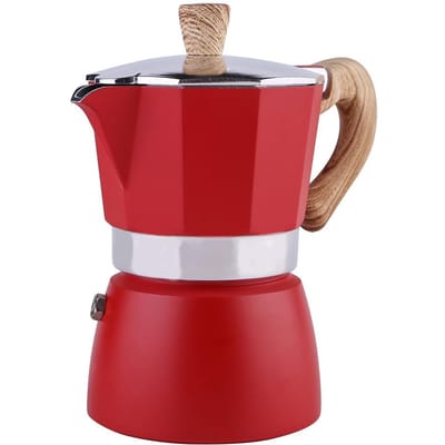 Cafetière expresso italienne portable en aluminium 150 ml/300 ml, cafetière moka domestique L