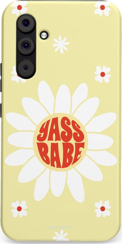 Casetastic Hoesje Geschikt voor Samsung A54 (5G) - Stijlvolle Beschermende Duo-layer Case - Yass babe