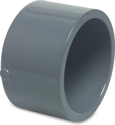 Mega Eindkap PVC-U 32 mm lijmmof 16bar grijs