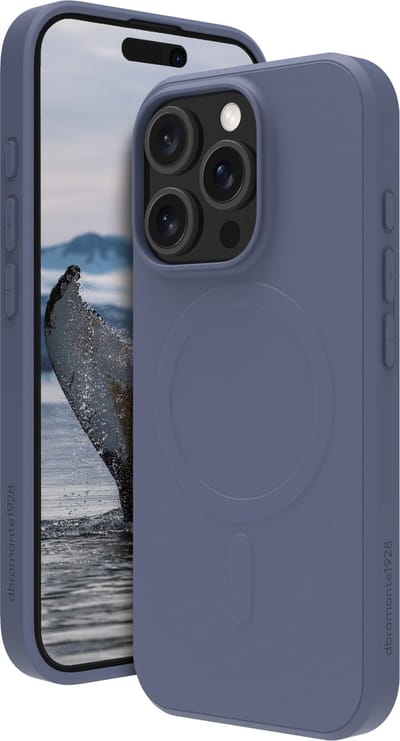 Dbramante1928 - Greenland Pro Mag geschikt voor iPhone 16 Pro Hoesje - pacific blue