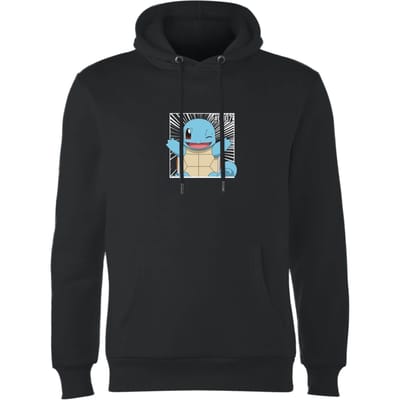 Pokémon Pokédex Squirtle #0007 Hoodie - Black - S