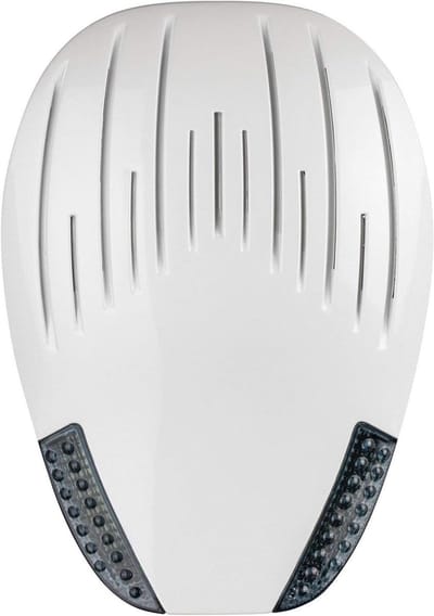 Sirene Huisalarm - Alarm Geluid - Beveiliging Huis - Dubbele Trommel Anti-Open - 310 x 220 x 100 mm - Wit