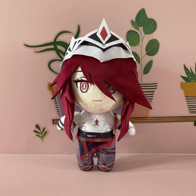 Genshin Impact Rosaria Cosplay Pluche Pop Speelgoed 20cm Anime Karakter Schattig Zacht Gevuld Kussen Kerst Dankzegging Cadeau 20cm
