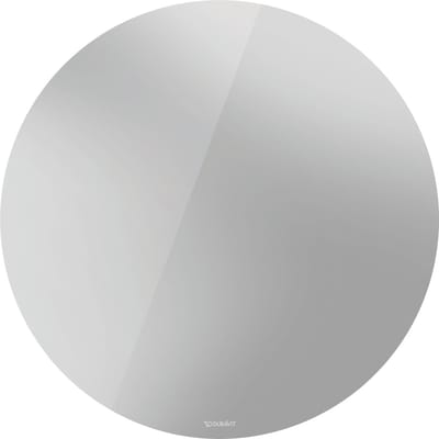 Duravit bathroom mirror "Good" Ø 70 cm with LED indirect light