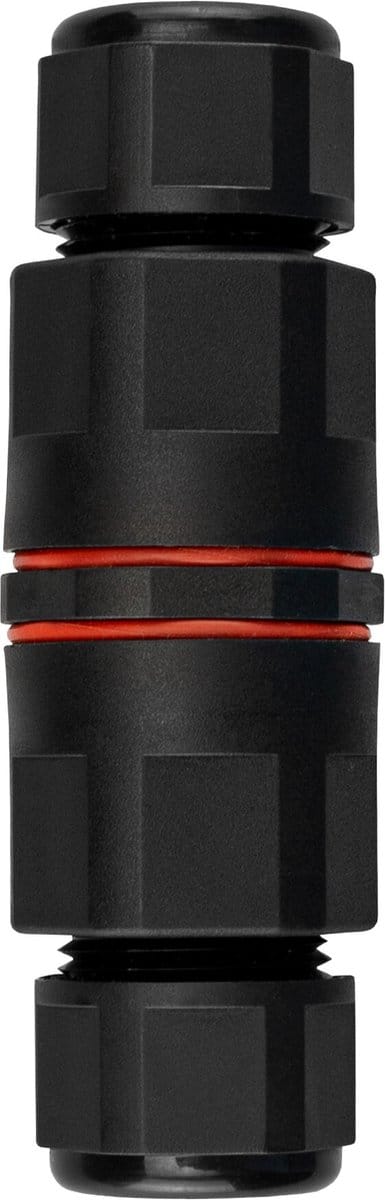 Waterdichte Kabel Connector - 7,5 centimeter - IP68 - Zwart