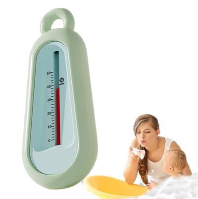 Water Thermometer - Bad Temperatuur Meter - Veilig Baden - Digitale Weergave - 12.5 cm - Groen