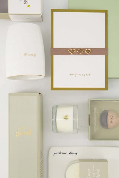 Zusss Geurhanger In Doosje Bedankt Voor Alles Papier / Glas Lichtgroen