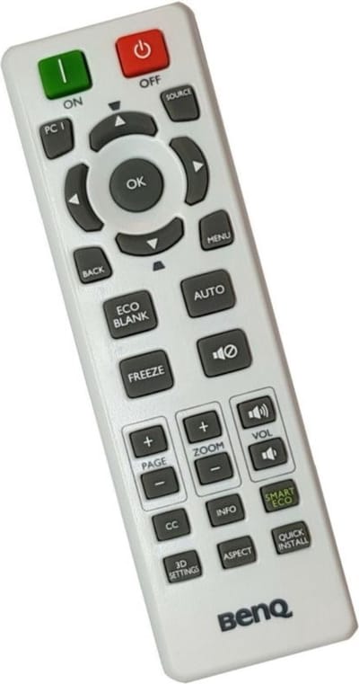 Afstandsbediening geschikt voor de BENQ TH534 beamer, vervangt 5J.JG706.001 / RCX013