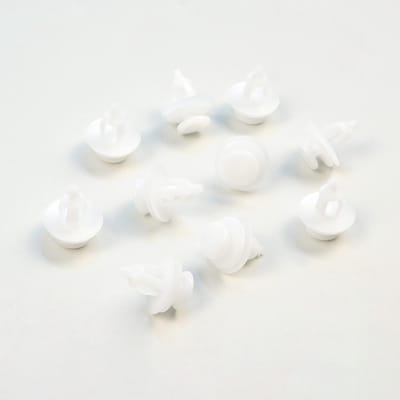 BCF413 10 Pièces Clips de Panneau de Garniture de Porte Blanc pour Citroen Peugeot 699050