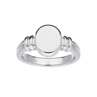 Glow 113.009246 Heren Ring - Sieraad - Zilver - 10 mm breed