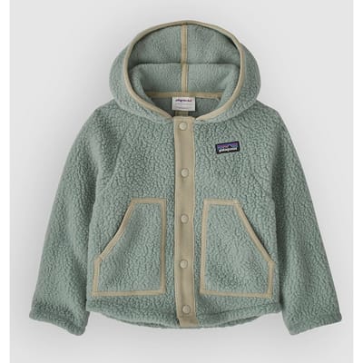 Patagonia Retro Pile Kids Jas groen