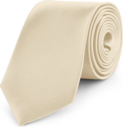Ladeheid Stropdas - Stropdassen voor Heren - Lengte: 150 cm, Breedte: 8 cm - Beige36 - LA-SR-KP-8