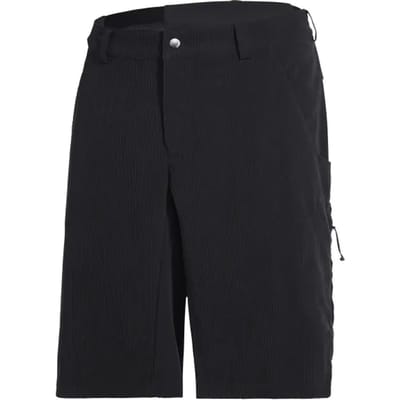 VAUDE Loamer Base Ribfluwelen Shorts, Fietsshorts zonder gevoerde inzet, Heren Fiets-Sportbroeken, regular pasvorm