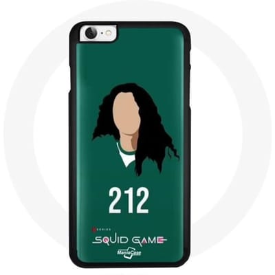 Coque - Maniacase - iPhone 5 - Noir - Souple - Squid Game noir