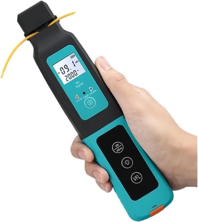 Glasvezel Tester - Glasvezel Identificatie - Fouten Lokaliseren - Ingebouwde Visuele Foutzoeker - 800-1700nm - One Color