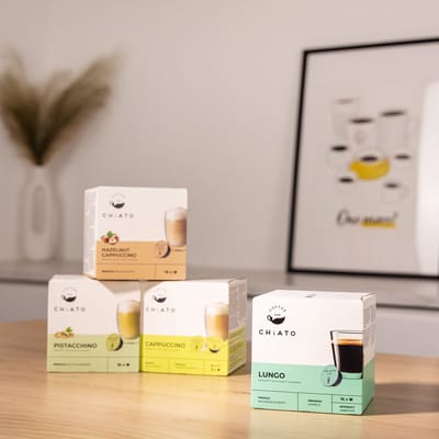 Koffiecapsules compatibel met NESCAFÉ® Dolce Gusto® Caprisette Lungo, 16 st.