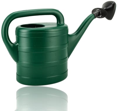 Gieter 5 Liter met Sproeikop – Groene Kunststof Tuingieter – Plantengieter voor Tuin, Balkon, Kamerplanten, Bloemen en Moestuin