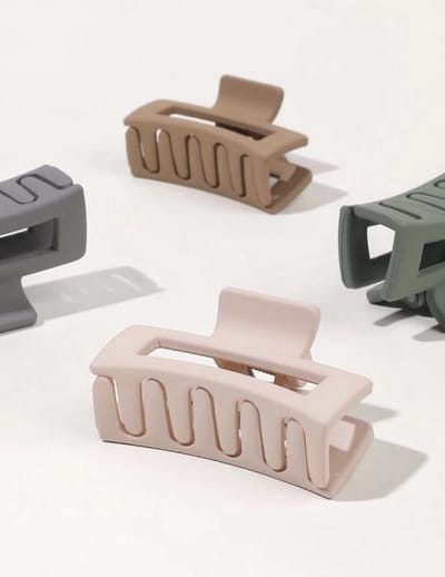 Knaak Haarclips Set - 7 Stuks - Premium Haarklemmen voor Dames - Sterke Grip - Verschillende Maten