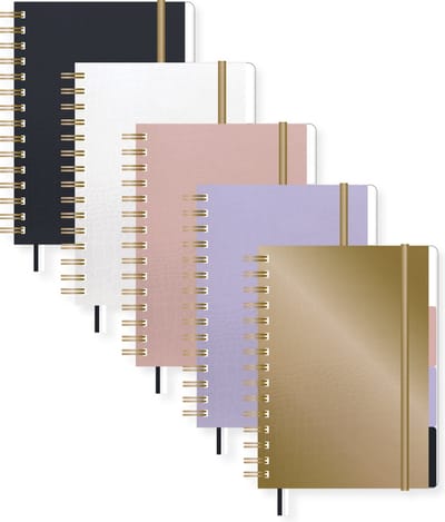 Kangaro 4-in-1 schrift - Pure Croco - A5 - lijn - 5 kleuren