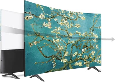 TV Stofhoes - Schermbeschermer Afdekking - Bescherming TV - Waterafstotend Polyester - 22-80 inch - Schilderij Print