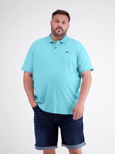 LERROS Poloshirt van Cool & Dry-piqué, grote maten , Maat: 3XL , Kleur: REEF BLUE , 60% katoen, 40% polyester