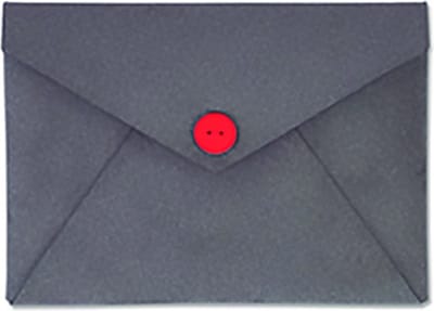 Paola Navone Handtas Envelop/opbergmap documenten A4 - grijs