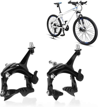 V-Shaped Remmen voor Fietsen, Dubbel Draaibare Mechanische Remset voor Wegfietsen - Inclusief Reparatieset (1 Paar)