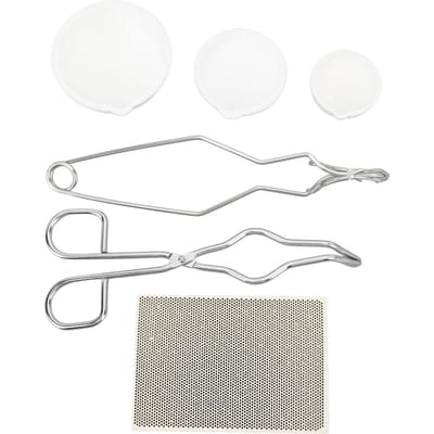 6PCS Kroes Metaal Smeltkit met 100g 250g 500g Pot Keramische Kwarts Kroes Schaal Beker Set voor