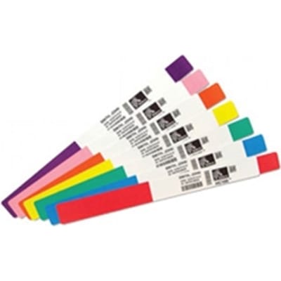 Zebra Z-Band Direct 10006995-5K pink pre-print 25mm x 279mm 1200 stuks (origineel)