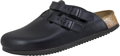 Birkenstock Kay SL Werkklompen Black Narrow-fit | Zwart | Leer | Maat 36 | 1018227