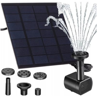 Ilso solar waterfonteinpomp - zonne energie - fonteintje